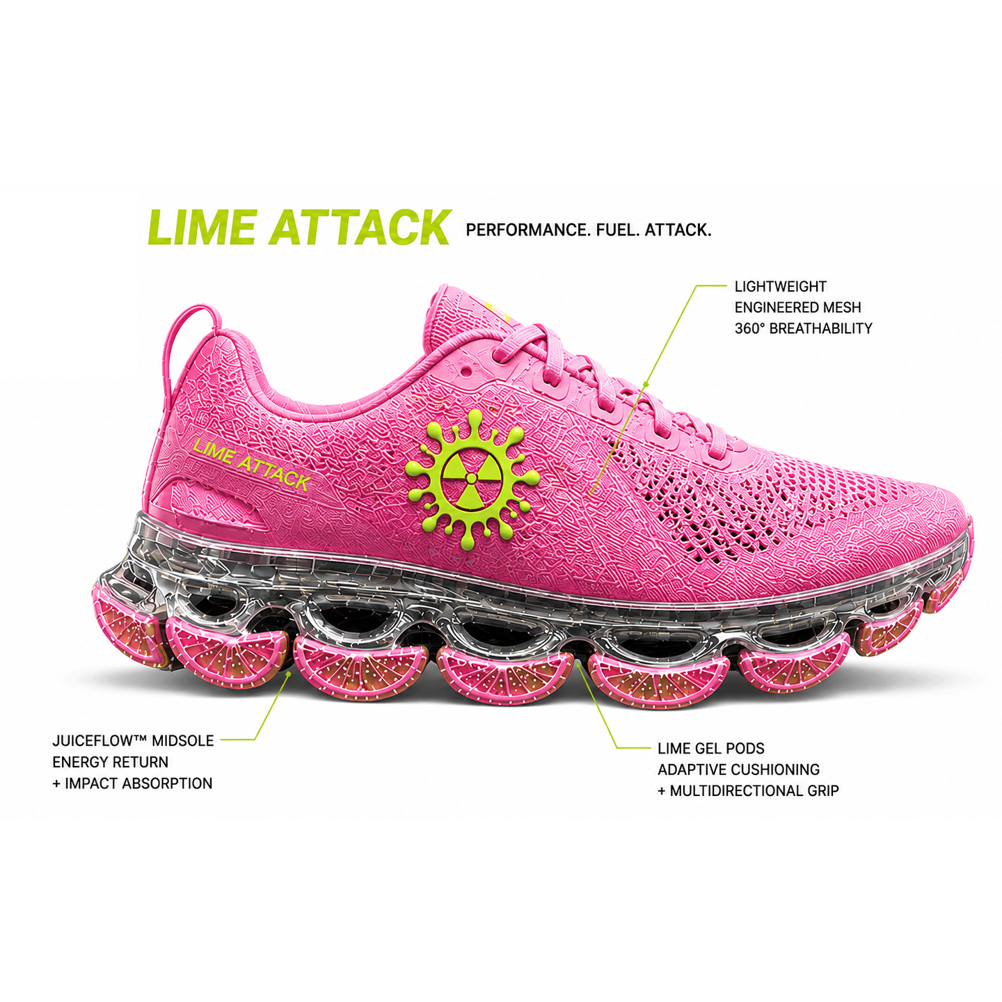 Lime Attack Women